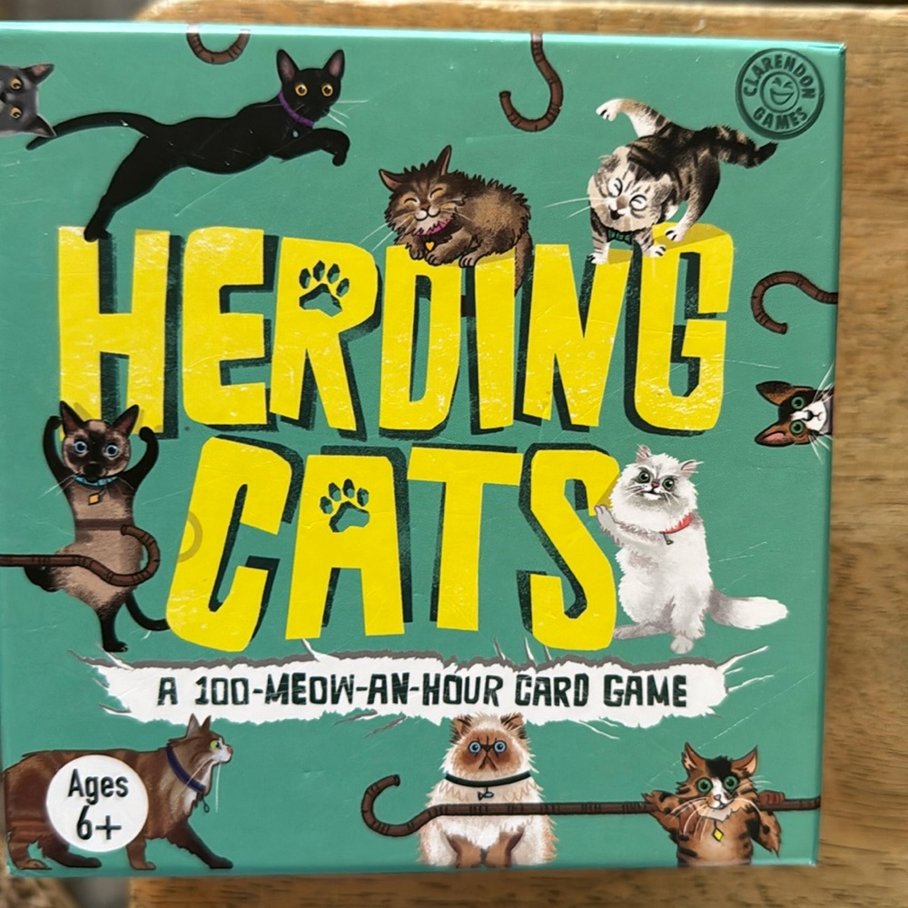 Herding Cats A 100 Meow An Hour Card Game Ages 6+